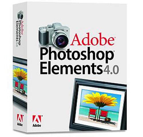 Adobe Photoshop Elements 4.0 - complet (1 poste)