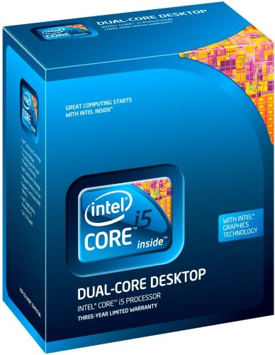 Intel Core i5 Processor i5-650 3.20GHz 4MB LGA1156 CPU BX80616I5650