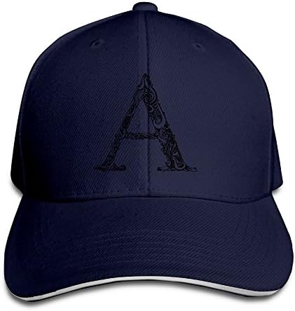 Snapback Fashionable Alphabet A Hat
