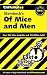 Books : Of Mice and Men: Cliffs Notes