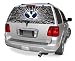 Brigham Young Cougars Shattered Auto Rear Window Decal