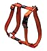 Reflective Adjustable Dog H Harness for Extra Large Dogs; Matching Collar and Leash Available, Orange