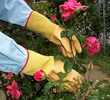 WASHABLE , Superior Thorn Shield Leather Garden Gloves, Women's