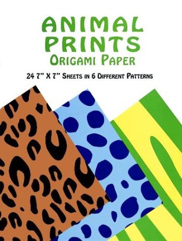 Animal Prints Origami Paper
