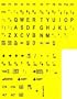 Large Print Computer Keyboard Stickers - Stick Ons / Yellow and Black - Largest Black Bold Jumbo Letters on Yellow Background - The Best Color Contrast for Weak Vision, Dark or Dim Lighted Areas, and for Visually Impaired Persons and Senior Citezens (Seniors).  -  Durable, Lexan Polycarbonate Construction with Non-Glare Surface.