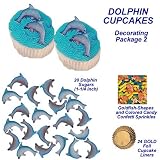 Dolphins Cakes Cupcakes - Do-It-Yourself Decorating Pkg. 2 SAVE $2.01