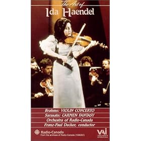 Violin Concerto: Sarasate / Carmen Fantasy [VHS]