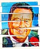 IMAGE OF Limited Edition Artwork, Theme: Sport & Entertainment, Oil on Canvas, Custom Order: Completely Handpainted Painting from Motif #FI714, Free to Choose Realistic or Impressionistic Style, Stripes size: No Stripes At All Or Choose S/M/L/XL/XXL, Unframed, Canvas Size 18