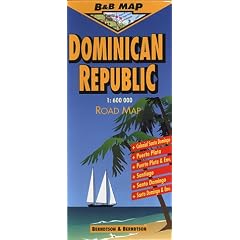 Dominican Republic Road Map (B&B Road Maps)