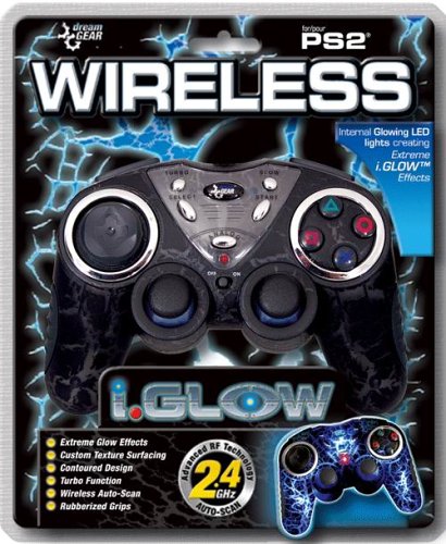 PlayStation 2 Wireless iGlow Controller Black