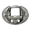 Zippo & Lighter Holder Pewter Belt Buckle