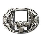 Zippo & Lighter Holder Pewter Belt Buckle