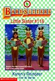 Books : Karen's Reindeer (Baby-Sitters Little Sister #116)