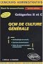 QCM de Culture g�n�rale : Cat�gories B et C
