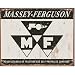 Massey-Ferguson Tractor Combine Logo Distressed Retro Vintage Tin Sign