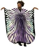 Shimmering Zebra Print Caftan Kaftan with Matching Headwrap - Available in Several Fashion Colors