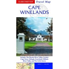 Cape Winelands (Globetrotter Travel Map)