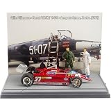 brumm 1/43スケール フェラーリ 126CK G.ヴィルヌーヴ 1981年イストラナ空港