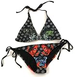Ed Hardy - Ed Hardy Black Koi Bikini Swimsuit