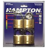 Eigenschaften Vorhängeschloss  / 4er Packung Messingvorhängeschloss 40 mm - gleichschließend - Vorhängeschloss