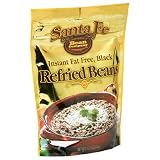 Cheap Deals on Santa Fe Bean Co., Instant Fat Free Black Refried Beans, 7.25-Ounce Pack (Pack of 8) by Santa Fe Bean Company