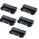 FREE UK MAINLAND POST UCI - DR350/DR2000 [FIVE] 5 Black Remanufactured drums unit replacement for Brother DCP 7010, 7010L, 7020, 7025 FAX 2820, 2920, HL 2030, 2040, 2050, 2070, 2070N, 2500, MFC 7225N, 7420, 7820N, printer, DR350, DR2000, 12000pages BY UK - COMPATIBLE - INK