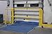 Vestil SSG-11 Dock Safety Swing Gate, Yellow