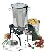 Bayou Classic 9195 32-Quart Stainless-Steel Outdoor Turkey Fryer Kit with Burner