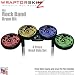 Alecias Swirl 02 Colors Skin by WraptorSkinz fits Rock Band Drum Set for Nintendo Wii, XBOX 360, PS2 & PS3 (DRUMS NOT INCLUDED)