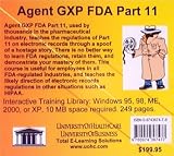 View Book 'Agent GXP FDA Part 11'