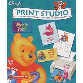 Winnie The Pooh Print Studio (PC CD)