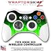 Fire Green Skin by WraptorSkinz TM fits XBOX 360 Wireless Controller (CONTROLLER NOT INCLUDED)