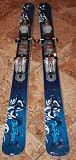 Snowjam Zuma 123cm Twin tip fat Skiboards Skis Snowblades Wide with Marker wide bindings NEW set