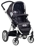 Rockstar Baby 328057 - Kombikinderwagen TARGO CITY, Farbe RSB Black