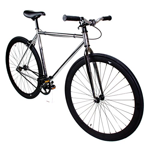 Zycle Fix Fixie Single Speed Fixie Road Bike (Diamond II, 52)