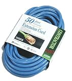 Coleman Cable 02568 12/3 50-Foot Hi-Visibility/Low-Temperature Outdoor Extension Cord