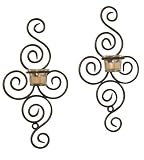 Wall Decor 2pc Danielle Iron Wall Sconce Set (pack Of 1)