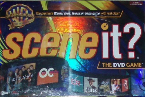 Childrens Toyshop  Toys : SCENE IT - WB Warner Bros 50th Anniversary DVD Game with Real Clips on the Trivia