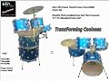 HB Drums Tranzformer Convertible Cocktail Drum Set USA Made