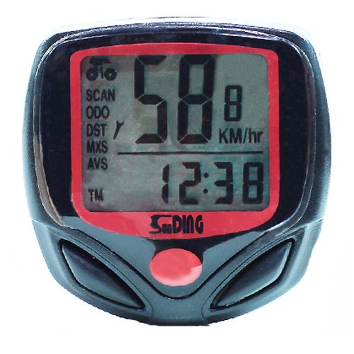 LCD Bike Fahrrad computer Kilometerzähler Tachometer