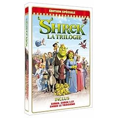 Coffret trilogie Shrek : Shrek , Shrek 2 , Shrek 3 - Edition speciale 3 DVD