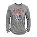 NFL New England Patriots Men's Long Sleeve Game Time Tee, XX-Large, Athletic Heather