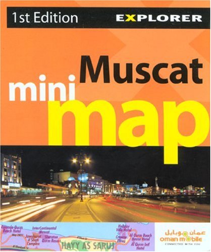 City Travel Guides Discounted  Books : Muscat Mini Map