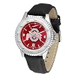 Ohio State Buckeyes NCAA Anochrome Competitor Mens Watch (Poly/Leather Band)