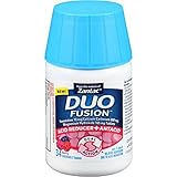 UPC 681421039024 product image for Zantac Duo Fusion Acid Reducer + Antacid, Berry, 34 Chewable Tablets | upcitemdb.com