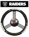 Raiders Leather Steering Wheel Cover.