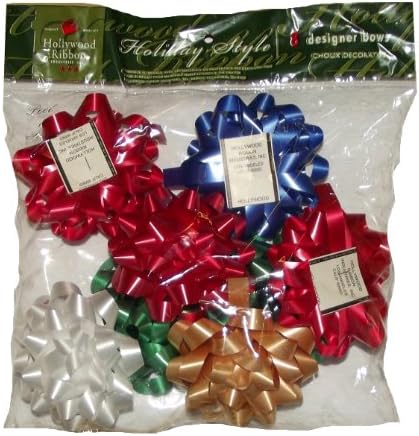 Holiday Style 8 Designer Bows-1 pack