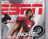 ESPN Magazine April 16, 2001 (Mario's back in the building being chuck knoblauch)