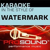 Karaoke - In the Style of Watermark - EP (Professional Performance Tracks)