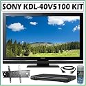 Sony BRAVIA V-Series KDL-40V5100 40-Inch 1080p 120Hz LCD <acronym title=